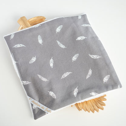 Serviette visage en tissu Plume - L'Atelier de July