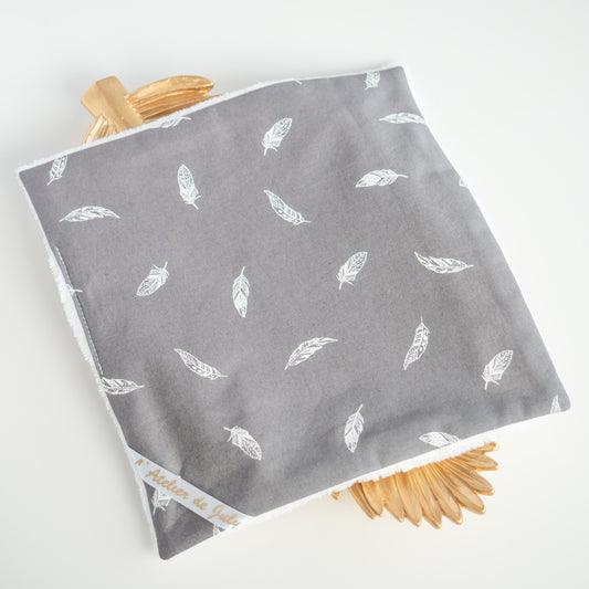Serviette visage en tissu Plume - L'Atelier de July