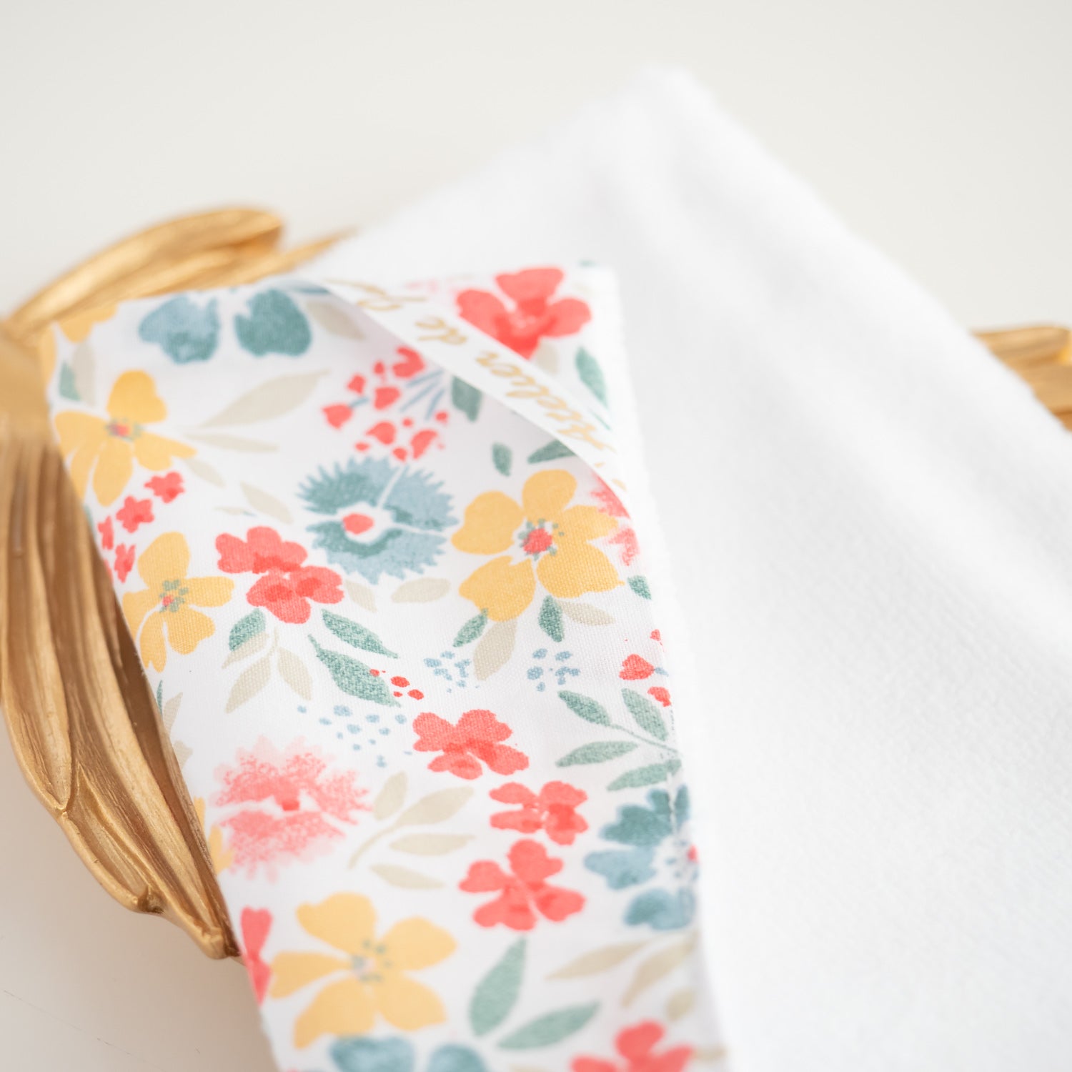 Serviette visage en tissu Summer - L'Atelier de July