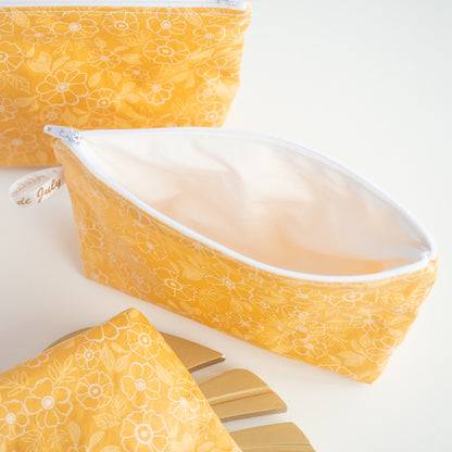 Trousse à savon coton enduit Acidulé - L'Atelier de July
