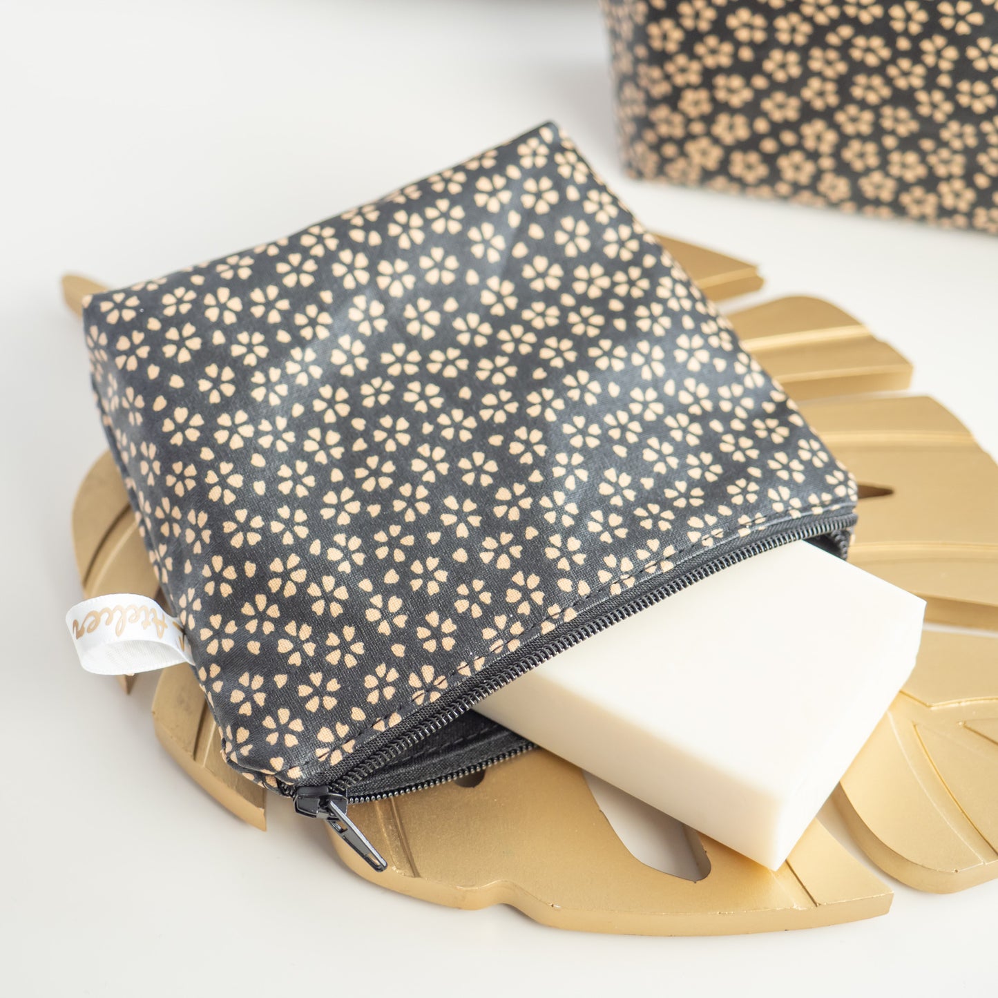 Trousse à savon coton enduit Boldy - L'Atelier de July