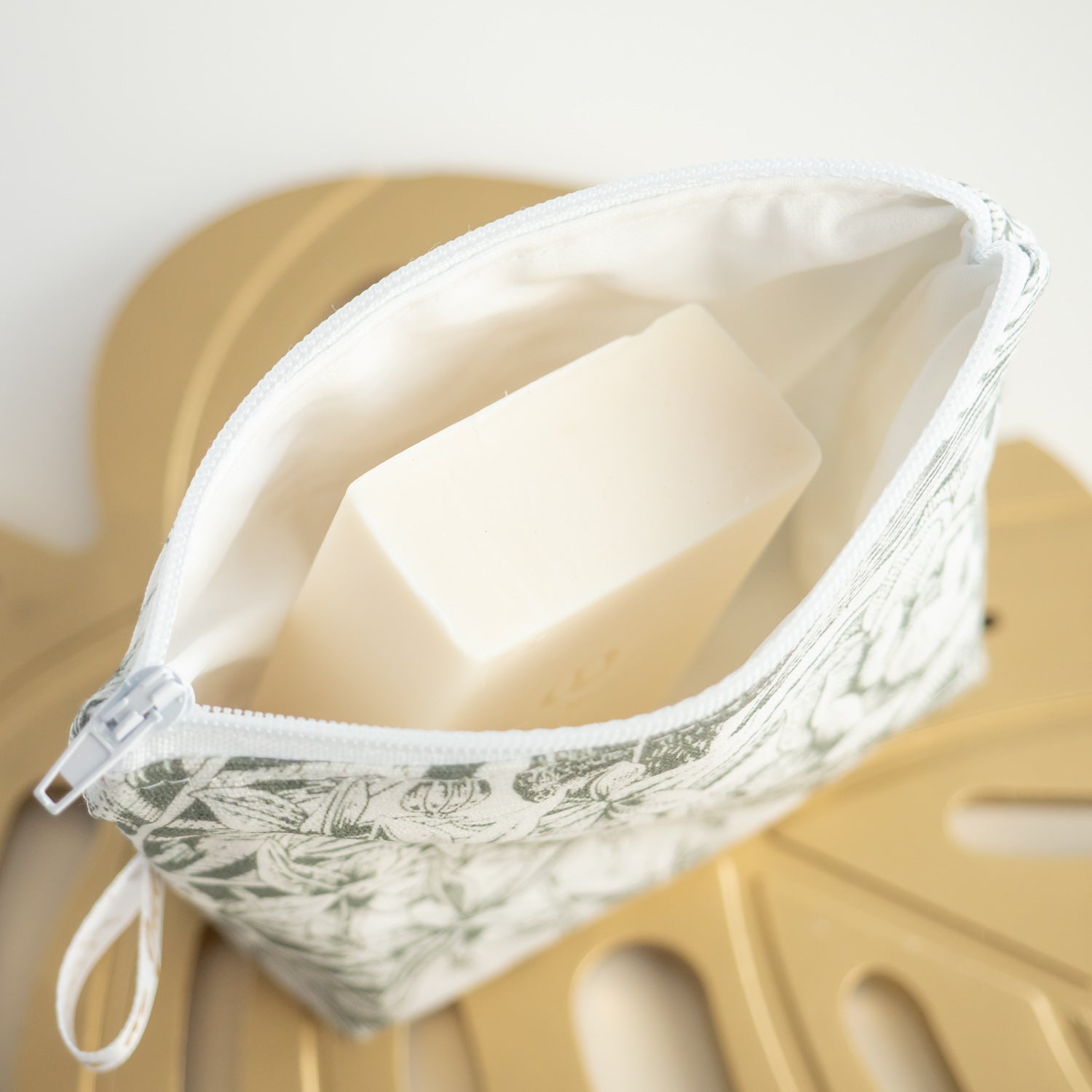 Trousse à savon coton enduit Rivera - L'Atelier de July