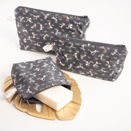 Trousse à savon coton enduit bio Debby - L'Atelier de July