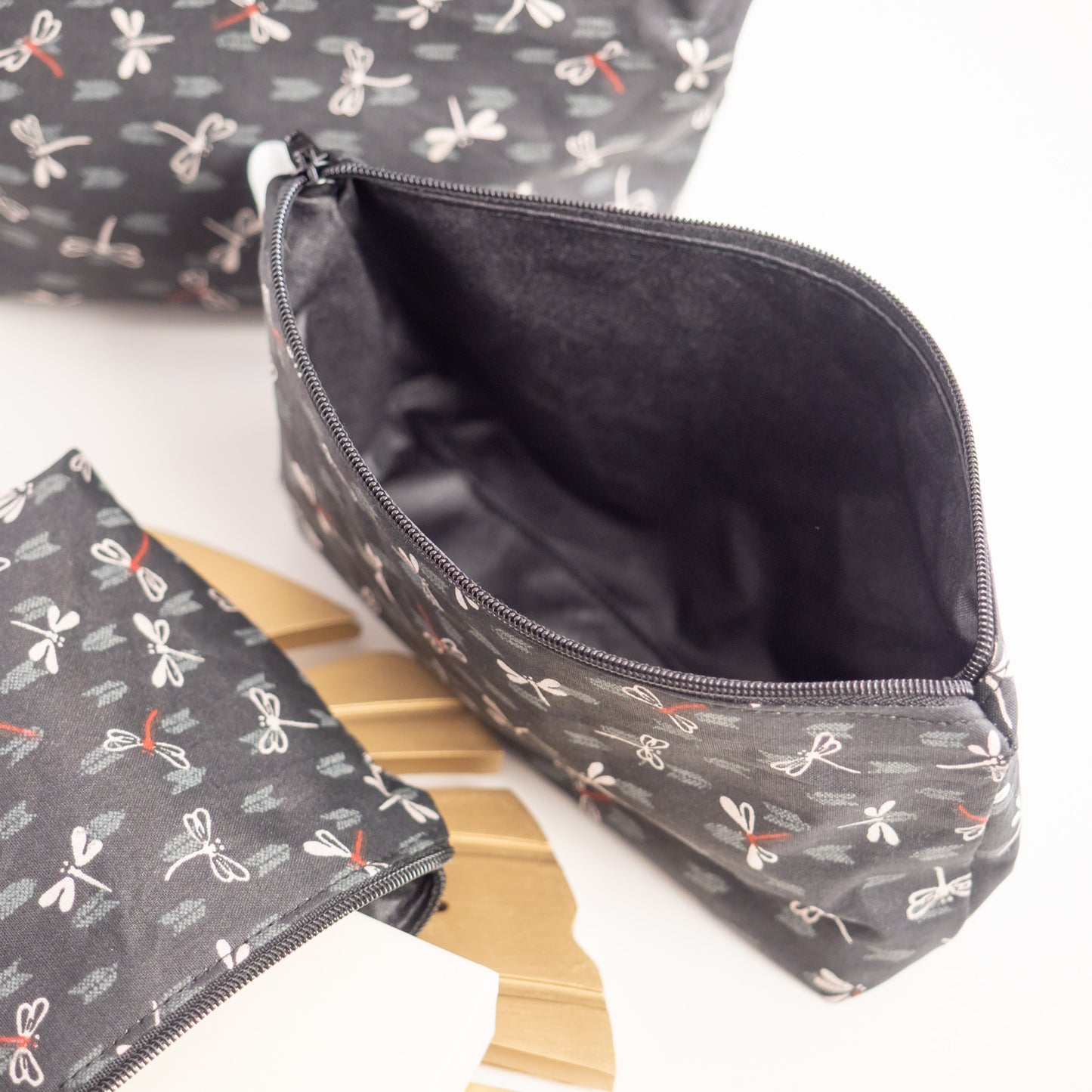 Trousse à savon coton enduit bio Debby - L'Atelier de July